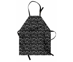 Funny Microorganisms Pattern Apron