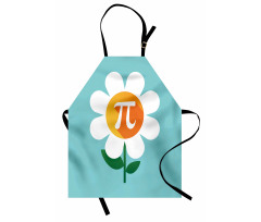 Number on Cartoon Daisy Apron