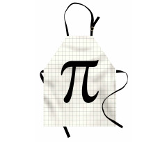 Constant Number Sign on Notebook Apron