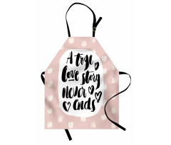 Love Story Saying Apron