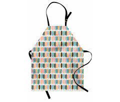 Minimal Ornamental Leaf Art Apron