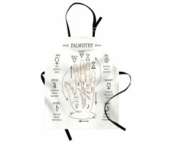 Open Hand Reading Signs Apron