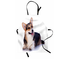 Pembroke Welsh Dog Lover Art Apron