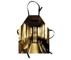 Old Vintage Train Salon Apron