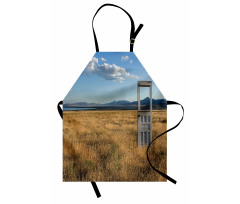 Field with Mountains Apron