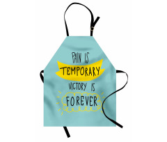 Victory is Forever Text Apron