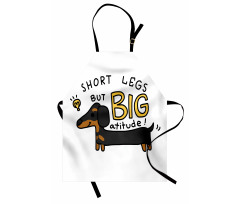 Short Legs Big Attitude Apron