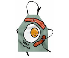 Morning Egg Sausages Apron