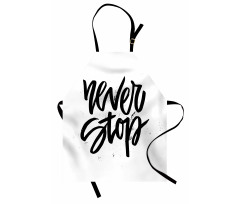 Never Stop Lettering Apron