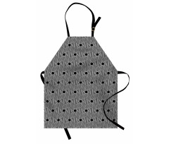 Spiraling Effect Hexagons Apron