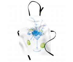 Martini Splashing Lime Apron