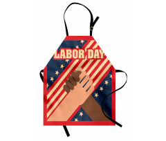 Hands Holding Apron