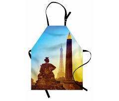 Eiffel Old Tower Photo Apron