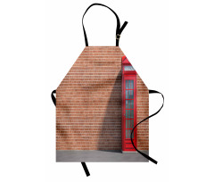 Telephone Kiosk Bricks Apron