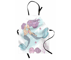 Underwater Couple Apron