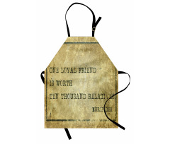 Euripides Sayings Art Apron