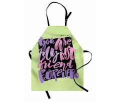 Vivid Words Lettering Apron