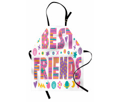 90's Calligraphy Art Apron