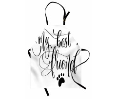 Positive Paws Words Apron