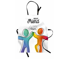 High 5 Buddies Art Apron