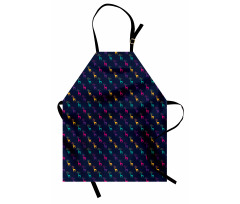 Colorful Abstract Elk Apron