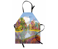 Vibrant Botany River Apron