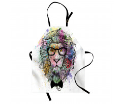 Lion Bow Creative Splashes Apron