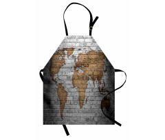 Countries Continents Apron