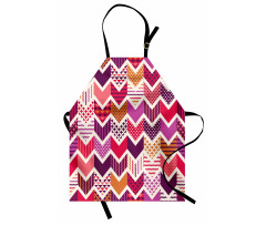 Arrow Chevron Geometry Apron