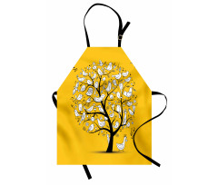 Doodle Birds Branches Apron