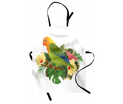 Exotic Agapornis Parrot Apron