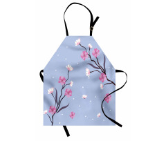 Apple Blossoms Branch Apron