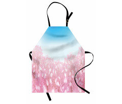 Cherry Blossom View Apron