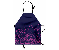 Modern Abstract Dots Apron