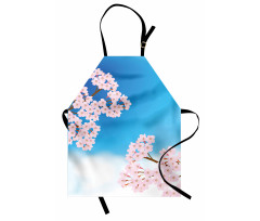 Cherry Blossom Sky Apron