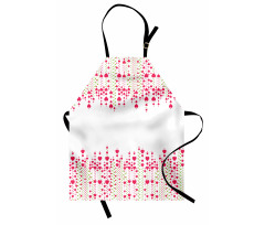 Heart Leaves Flowers Apron