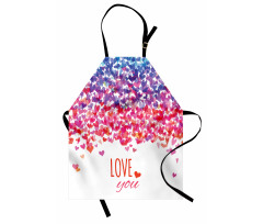 Hearts Love Springtime Apron