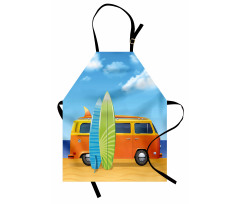 Happy Camper Van Surf Apron