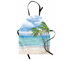 Summer Coast Wind Apron