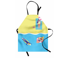 Summer Holiday People Apron