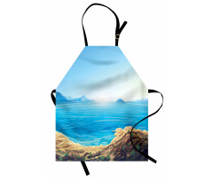 Seascape Cartoon Apron