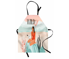 Wild Child Girl Rock Apron