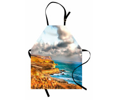 Digital Painting Sea Apron