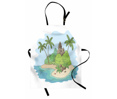 Island Doodle Botany Apron