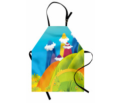 Dreamy Mountains Apron