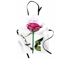 Single Flower Branch Apron