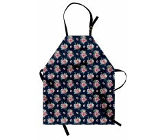 Minimalist Flowers Apron