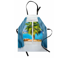 Tropical Beach Sun Apron