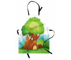 Cartoon Fantasy Home Apron