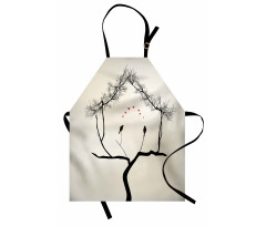 Love Birds Branch Apron